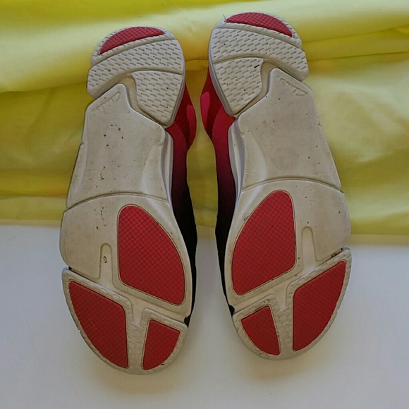 Clarke's Flexible purple & pink flats sneakers 9.5 - Picture 2 of 4